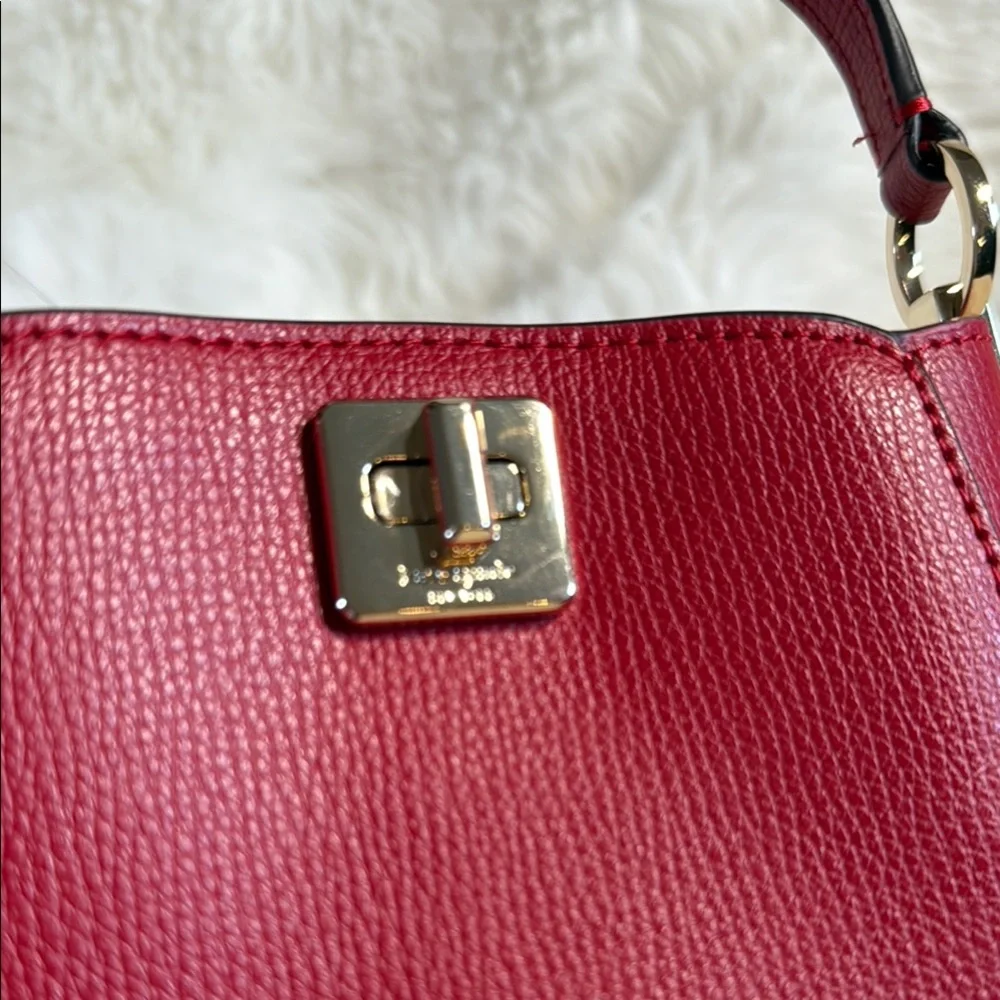 Kate Spade Red Mini Bag with Sleek Design - Picture 3 of 15